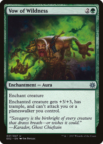 Vow of Wildness [Explorers of Ixalan] - The Mythic Store | 24h Order Processing