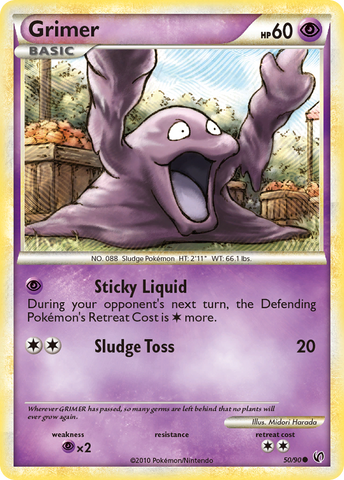 Grimer (50/90) [HeartGold & SoulSilver: Undaunted] - The Mythic Store | 24h Order Processing