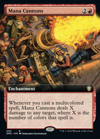 Mana Cannons (Extended Art) [Dominaria United Commander] - The Mythic Store | 24h Order Processing