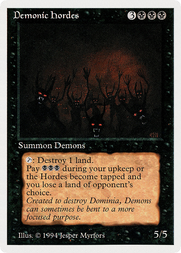 Demonic Hordes [Summer Magic / Edgar] - The Mythic Store | 24h Order Processing