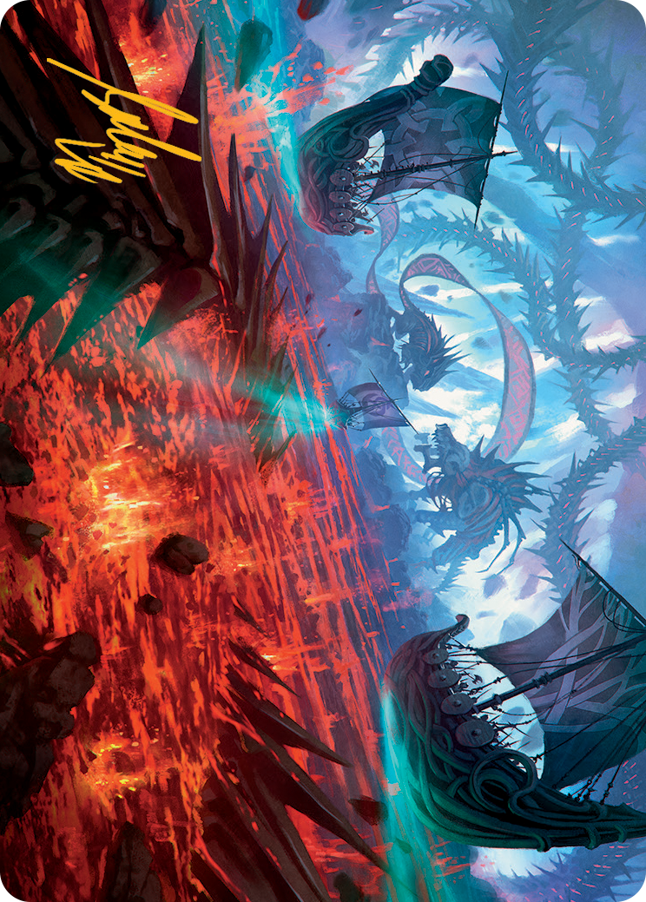Invasion of Kaldheim Art Card (Gold-Stamped Signature) [March of the Machine Art Series] - The Mythic Store | 24h Order Processing