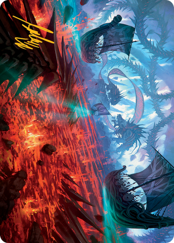 Invasion of Kaldheim Art Card (Gold-Stamped Signature) [March of the Machine Art Series] - The Mythic Store | 24h Order Processing