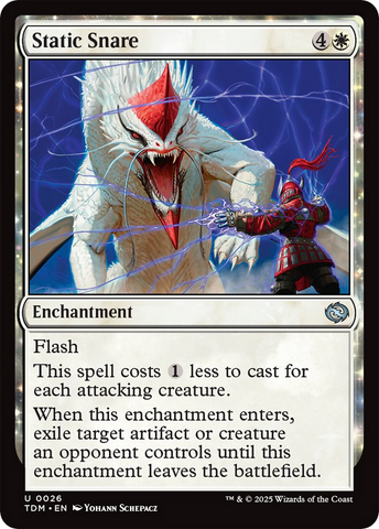 Static Snare [Tarkir: Dragonstorm] - The Mythic Store | 24h Order Processing