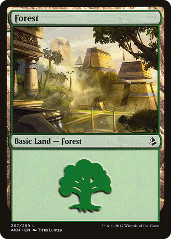 Forest (267) [Amonkhet] - The Mythic Store | 24h Order Processing
