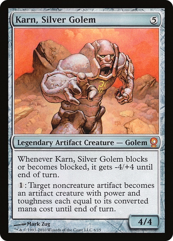 Karn, Silver Golem [From the Vault: Relics] - The Mythic Store | 24h Order Processing