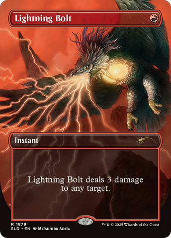 Lightning Bolt (1879) [Secret Lair Drop Series] - The Mythic Store | 24h Order Processing
