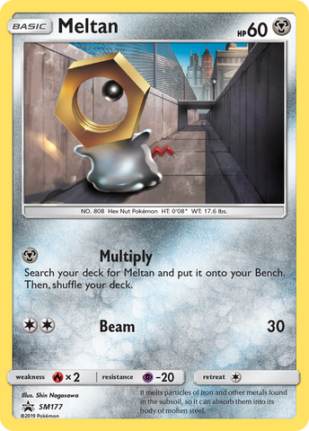 Meltan (SM177) [Sun & Moon: Black Star Promos] - The Mythic Store | 24h Order Processing