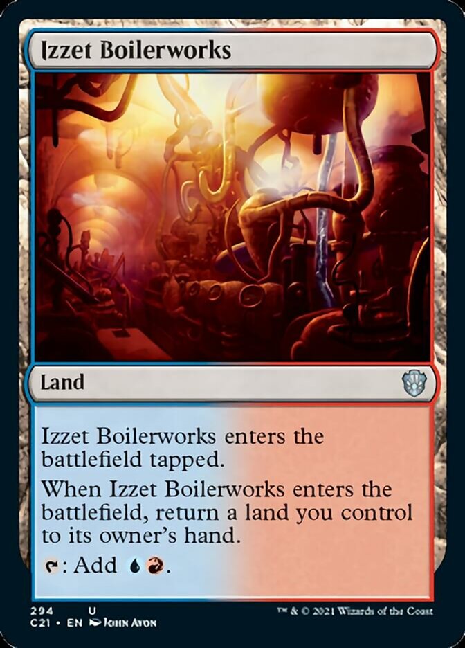 Izzet Boilerworks [Commander 2021] - The Mythic Store | 24h Order Processing