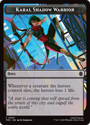 Karai, Shadow Warrior [Teenage Mutant Ninja Turtles Commander Tokens] - The Mythic Store | 24h Order Processing