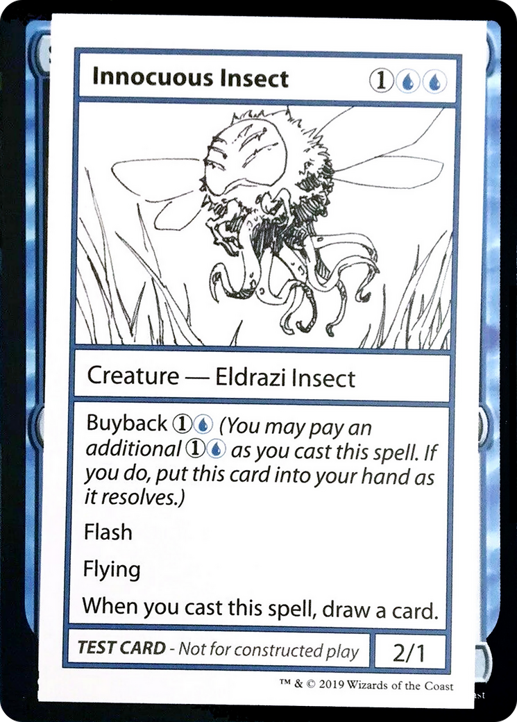 Innocuous Insect (2021 Edition) [Mystery Booster Playtest Cards] - The Mythic Store | 24h Order Processing