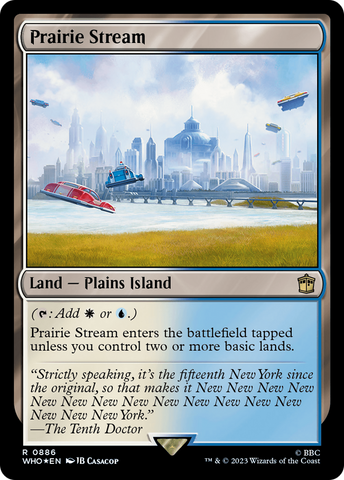 Prairie Stream (Surge Foil) [Doctor Who] - The Mythic Store | 24h Order Processing