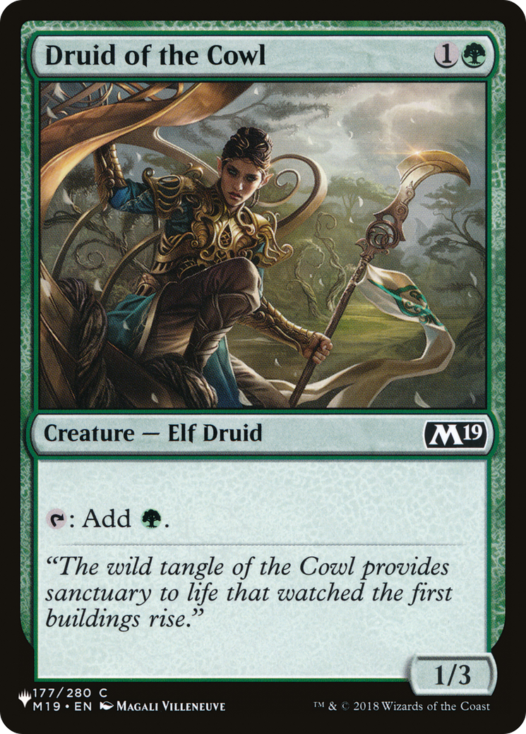 Druid of the Cowl [The List] - The Mythic Store | 24h Order Processing