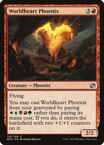 Worldheart Phoenix [Modern Masters 2015] - The Mythic Store | 24h Order Processing