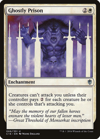Ghostly Prison [Commander 2016] - The Mythic Store | 24h Order Processing