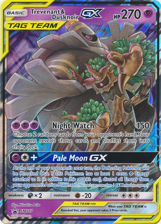 Trevenant & Dusknoir GX (SM217) (Jumbo Card) [Sun & Moon: Black Star Promos] - The Mythic Store | 24h Order Processing