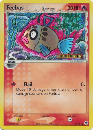 Feebas (49/101) (Delta Species) (Stamped) [EX: Dragon Frontiers] - The Mythic Store | 24h Order Processing
