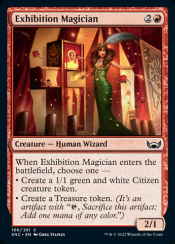 Exhibition Magician [Streets of New Capenna] - The Mythic Store | 24h Order Processing