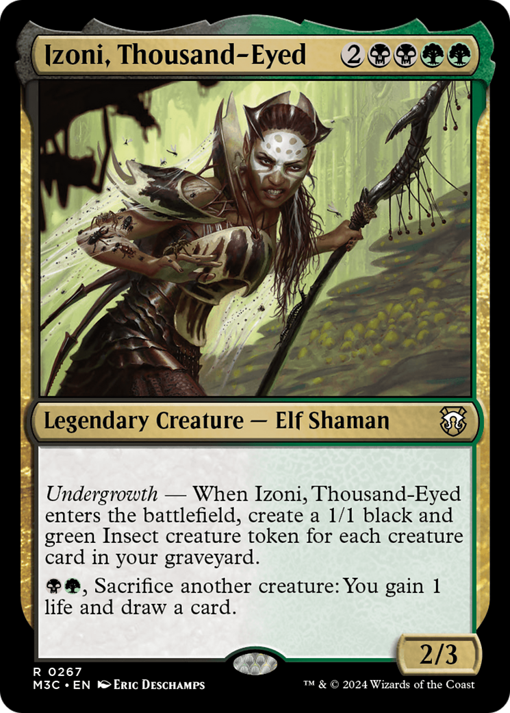 Izoni, Thousand-Eyed [Modern Horizons 3 Commander] - The Mythic Store | 24h Order Processing