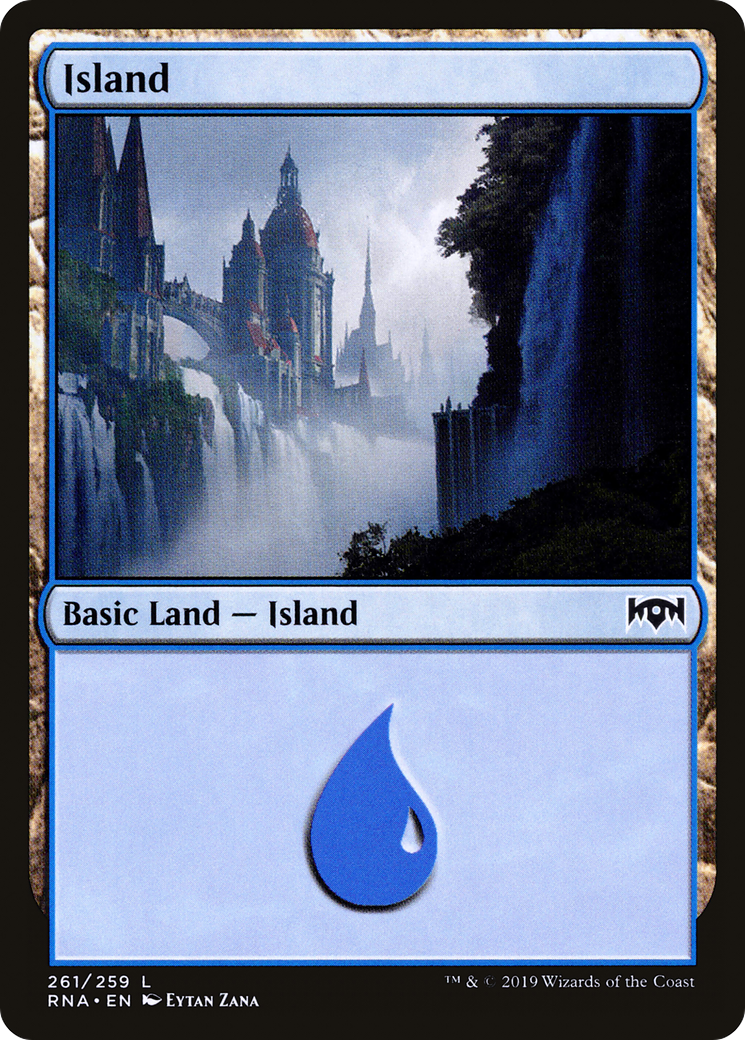 Island (261) [Ravnica Allegiance] - The Mythic Store | 24h Order Processing