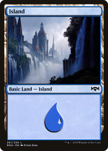 Island (261) [Ravnica Allegiance] - The Mythic Store | 24h Order Processing