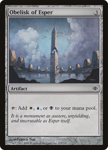 Obelisk of Esper [Shards of Alara] - The Mythic Store | 24h Order Processing