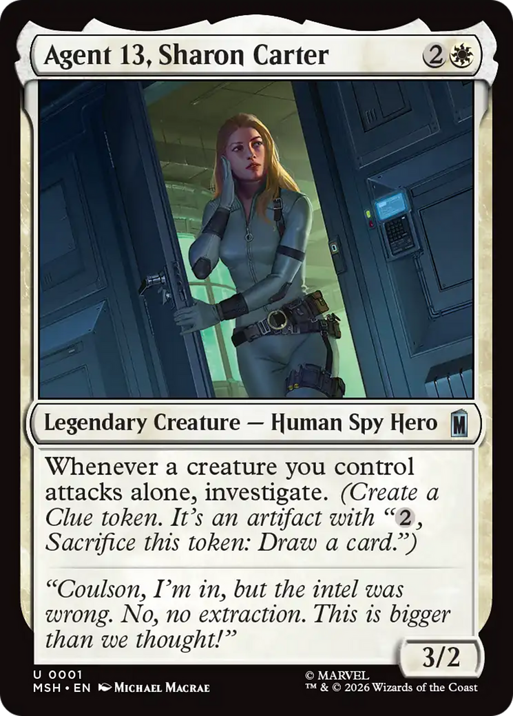 Agent 13, Sharon Carter [Marvel Super Heroes] - The Mythic Store | 24h Order Processing