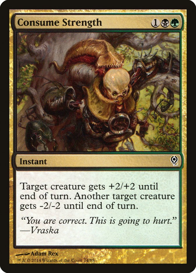 Consume Strength [Duel Decks: Jace vs. Vraska] - The Mythic Store | 24h Order Processing