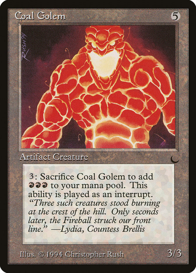 Coal Golem [The Dark] - The Mythic Store | 24h Order Processing