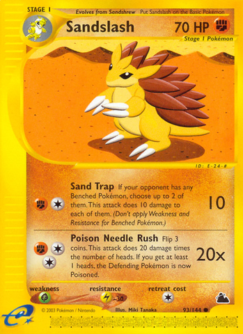 Sandslash (93/144) [Skyridge] - The Mythic Store | 24h Order Processing