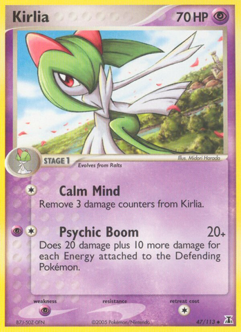 Kirlia (47/113) [EX: Delta Species] - The Mythic Store | 24h Order Processing