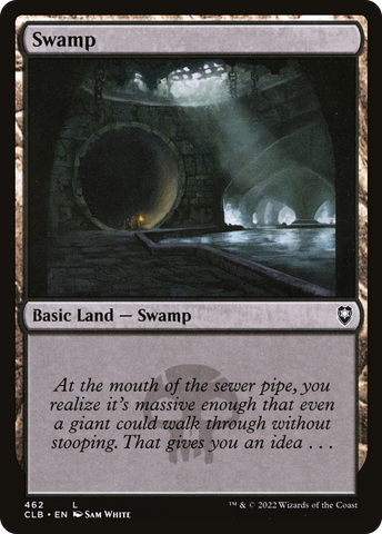 Swamp (462) [Commander Legends: Battle for Baldur's Gate] - The Mythic Store | 24h Order Processing