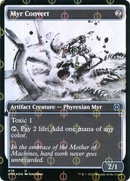 Myr Convert (Showcase Ichor Step-and-Compleat Foil) [Phyrexia: All Will Be One] - The Mythic Store | 24h Order Processing