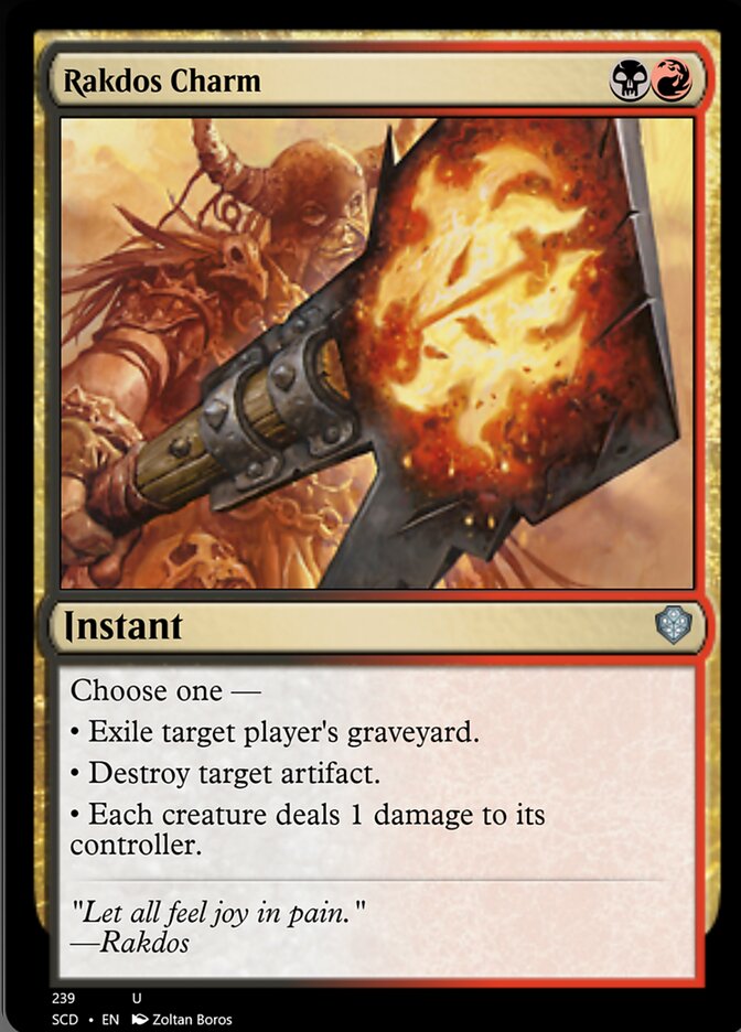 Rakdos Charm [Starter Commander Decks] - The Mythic Store | 24h Order Processing