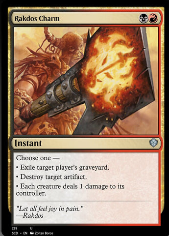 Rakdos Charm [Starter Commander Decks] - The Mythic Store | 24h Order Processing