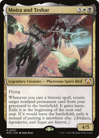 Moira and Teshar [March of the Machine Commander] - The Mythic Store | 24h Order Processing