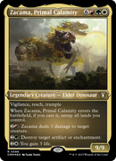 Zacama, Primal Calamity (Foil Etched) [Commander Masters] - The Mythic Store | 24h Order Processing