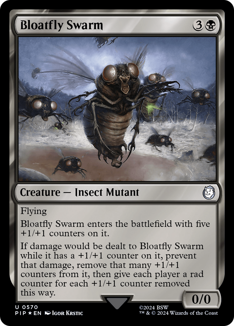 Bloatfly Swarm (Surge Foil) [Fallout] - The Mythic Store | 24h Order Processing