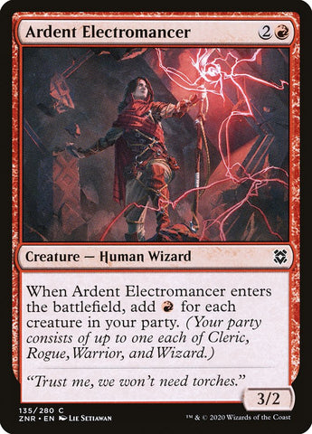Ardent Electromancer [Zendikar Rising] - The Mythic Store | 24h Order Processing