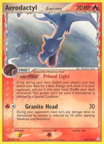 Aerodactyl (35/110) (Delta Species) [EX: Holon Phantoms] - The Mythic Store | 24h Order Processing