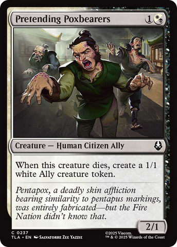 Pretending Poxbearers [Avatar: The Last Airbender] - The Mythic Store | 24h Order Processing