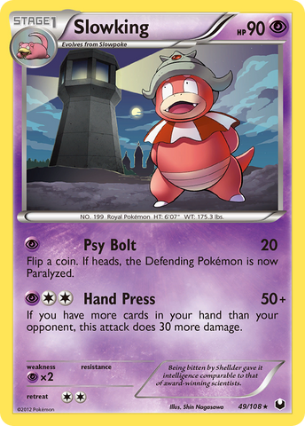 Slowking (49/108) [Black & White: Dark Explorers] - The Mythic Store | 24h Order Processing