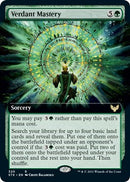 Verdant Mastery (Extended Art) [Strixhaven: School of Mages] - The Mythic Store | 24h Order Processing