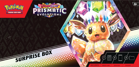 Prismatic Evolutions - Surprise Box - The Mythic Store | 24h Order Processing