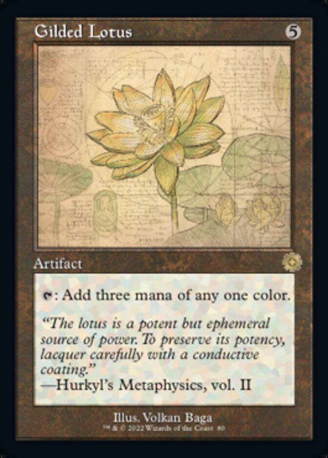 Gilded Lotus (Retro Schematic) [The Brothers' War Retro Artifacts] - The Mythic Store | 24h Order Processing