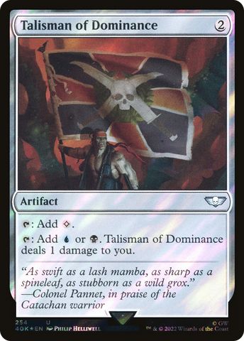 Talisman of Dominance (254) (Surge Foil) [Warhammer 40,000] - The Mythic Store | 24h Order Processing