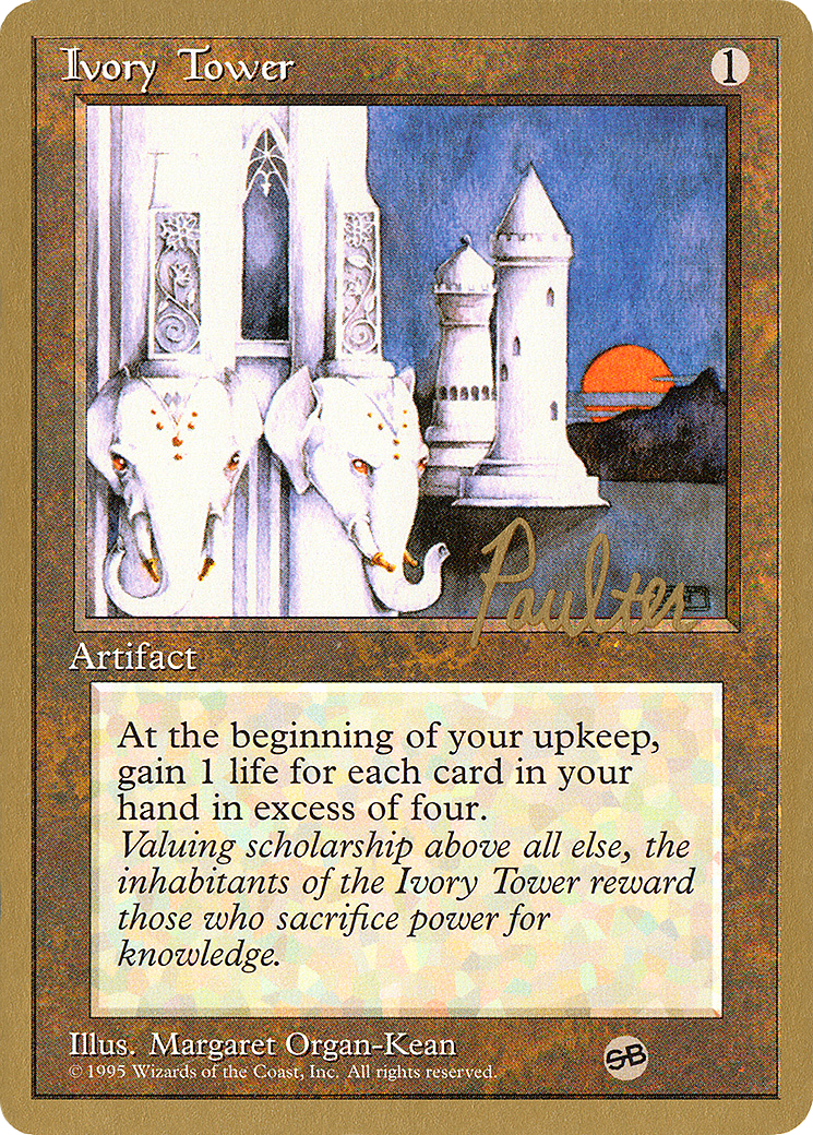 Ivory Tower (Preston Poulter) (SB) [Pro Tour Collector Set] - The Mythic Store | 24h Order Processing