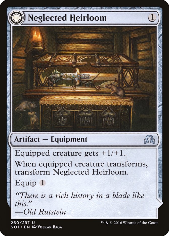Neglected Heirloom // Ashmouth Blade [Shadows over Innistrad] - The Mythic Store | 24h Order Processing