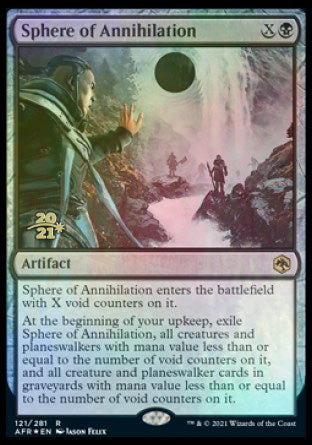 Sphere of Annihilation [Dungeons & Dragons: Adventures in the Forgotten Realms Prerelease Promos] - The Mythic Store | 24h Order Processing