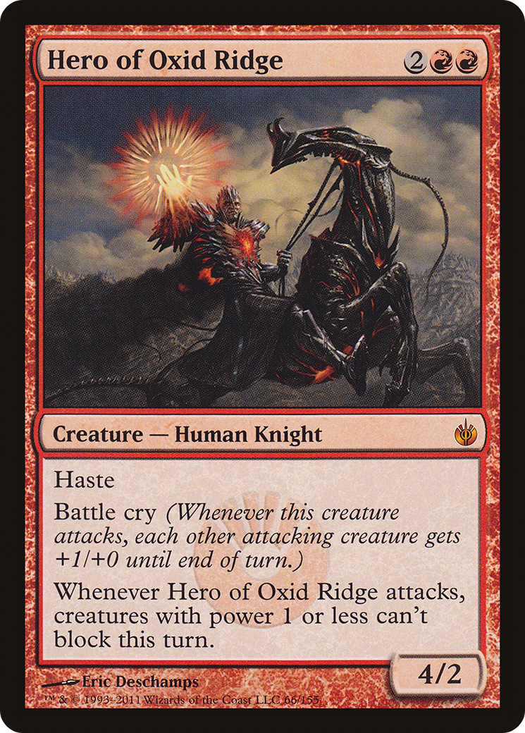 Hero of Oxid Ridge [Mirrodin Besieged] - The Mythic Store | 24h Order Processing