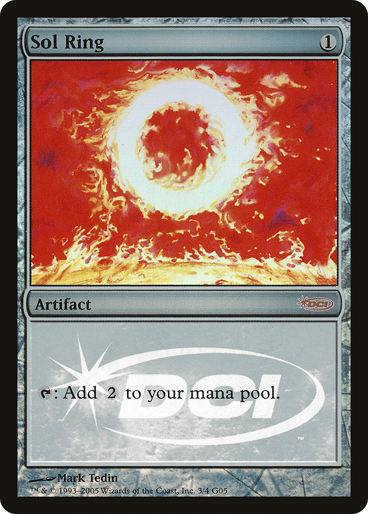 Sol Ring [Judge Gift Cards 2005] - The Mythic Store | 24h Order Processing